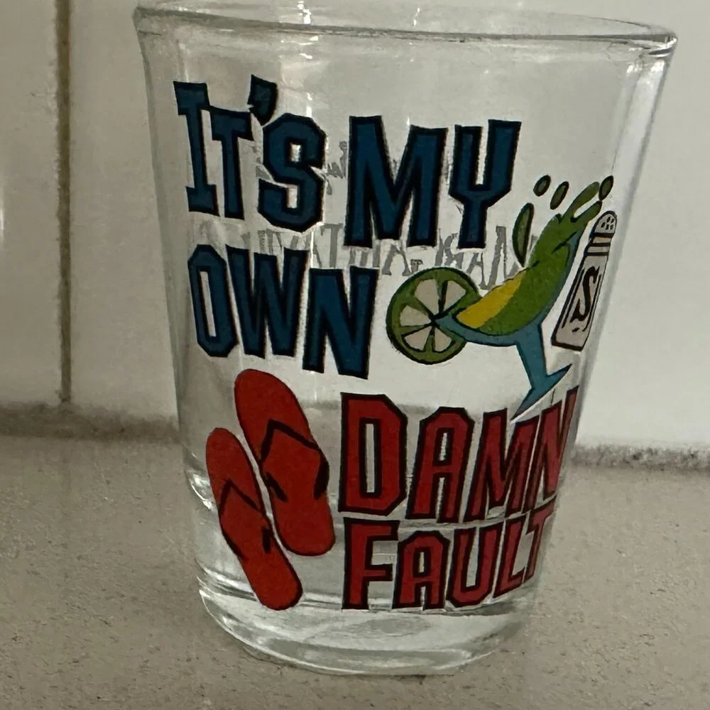 It's My Own Damn Fault - Shot Glass